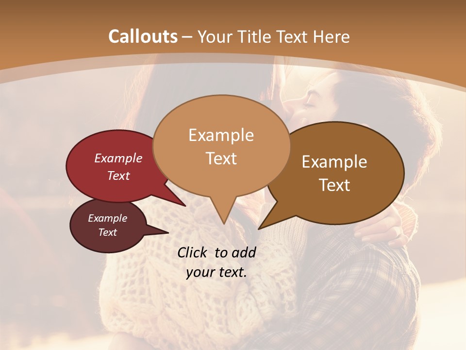 Outside Beach Fun PowerPoint Template