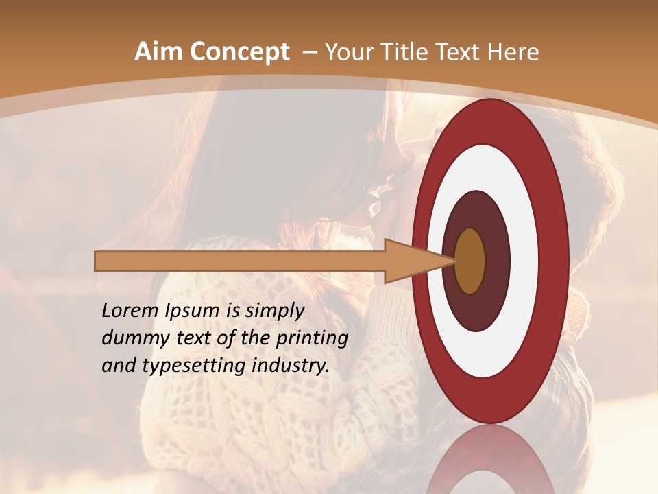 Outside Beach Fun PowerPoint Template