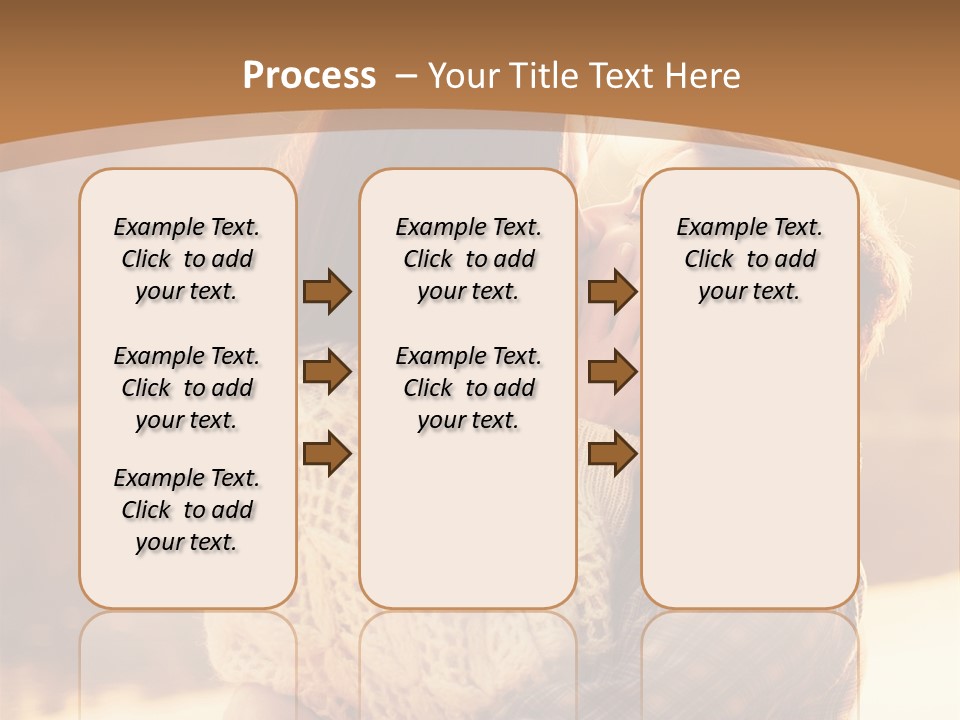 Outside Beach Fun PowerPoint Template