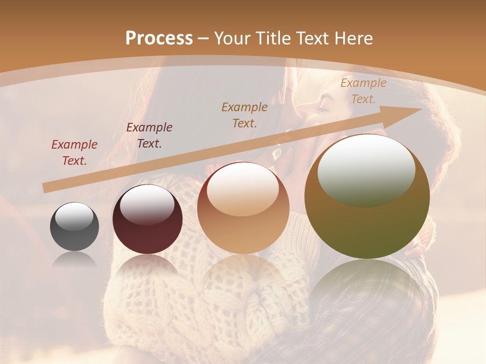 Outside Beach Fun PowerPoint Template