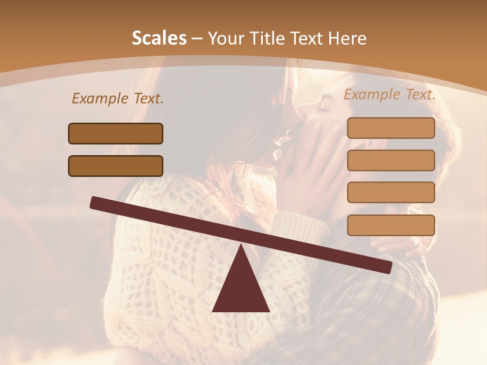 Outside Beach Fun PowerPoint Template