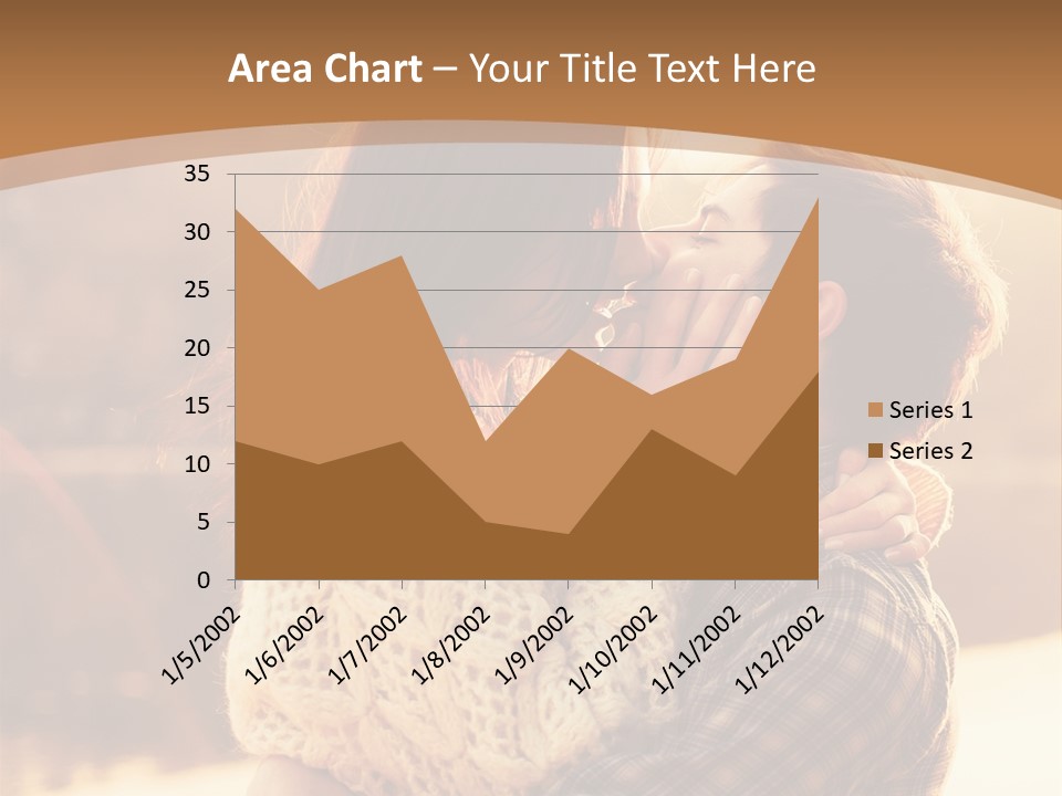 Outside Beach Fun PowerPoint Template
