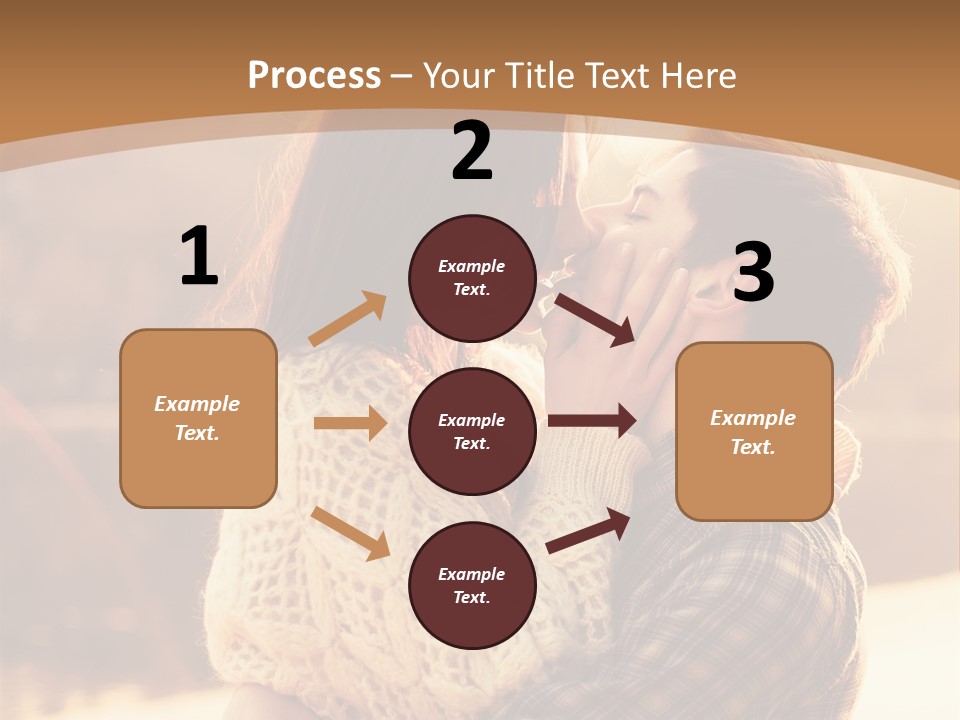 Outside Beach Fun PowerPoint Template