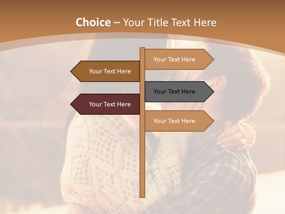 Outside Beach Fun PowerPoint Template