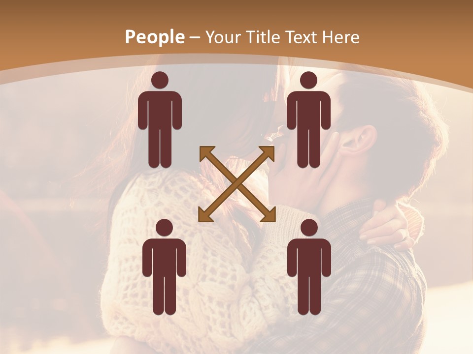 Outside Beach Fun PowerPoint Template