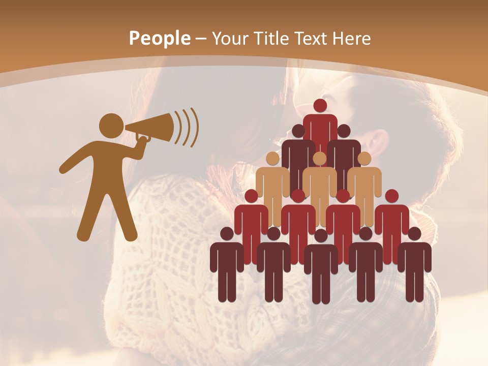 Outside Beach Fun PowerPoint Template