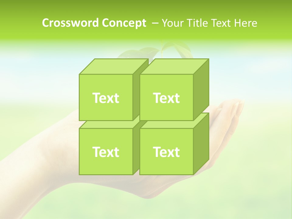 Hope Creative Grass PowerPoint Template