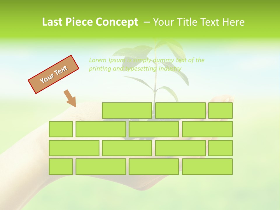 Hope Creative Grass PowerPoint Template