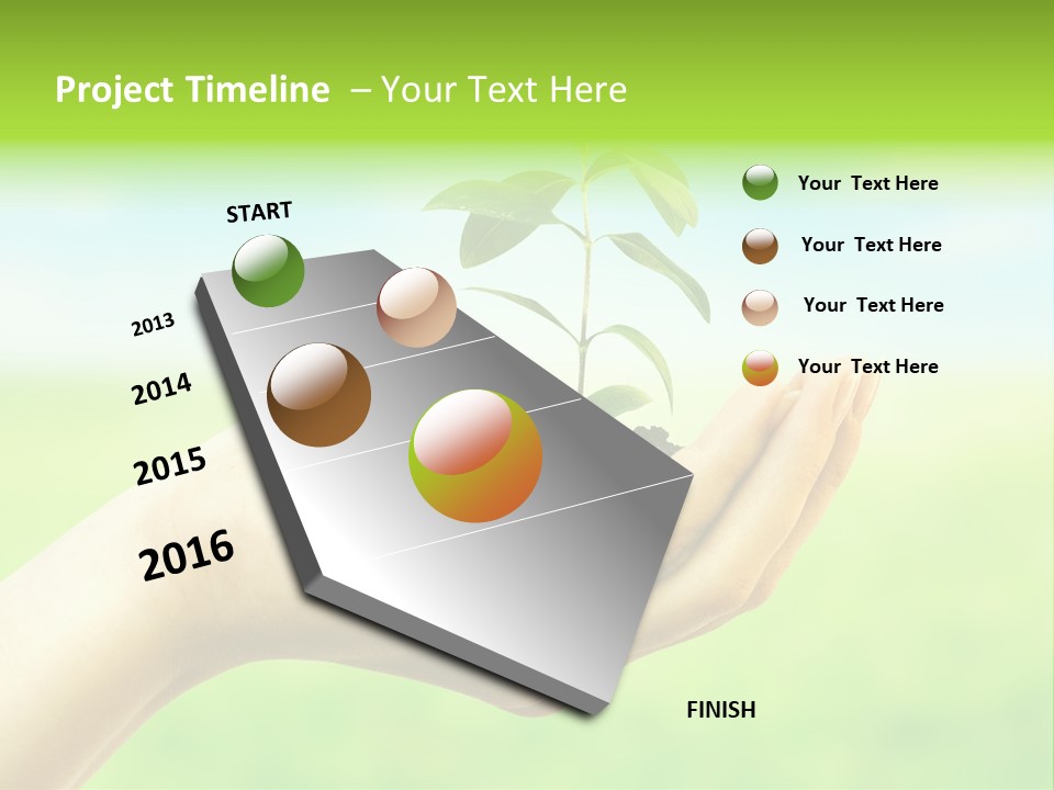Hope Creative Grass PowerPoint Template
