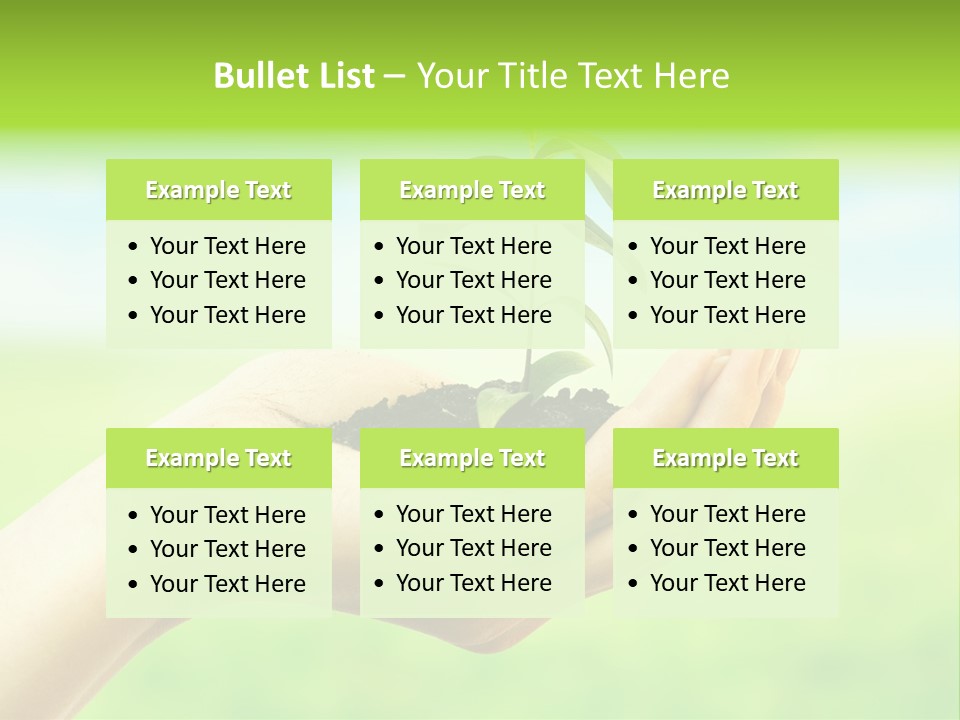 Hope Creative Grass PowerPoint Template