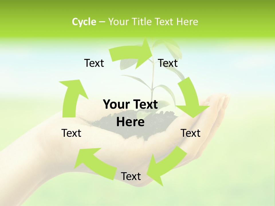 Hope Creative Grass PowerPoint Template