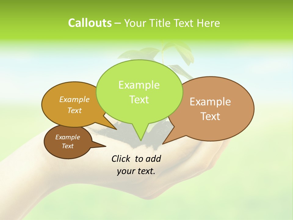 Hope Creative Grass PowerPoint Template