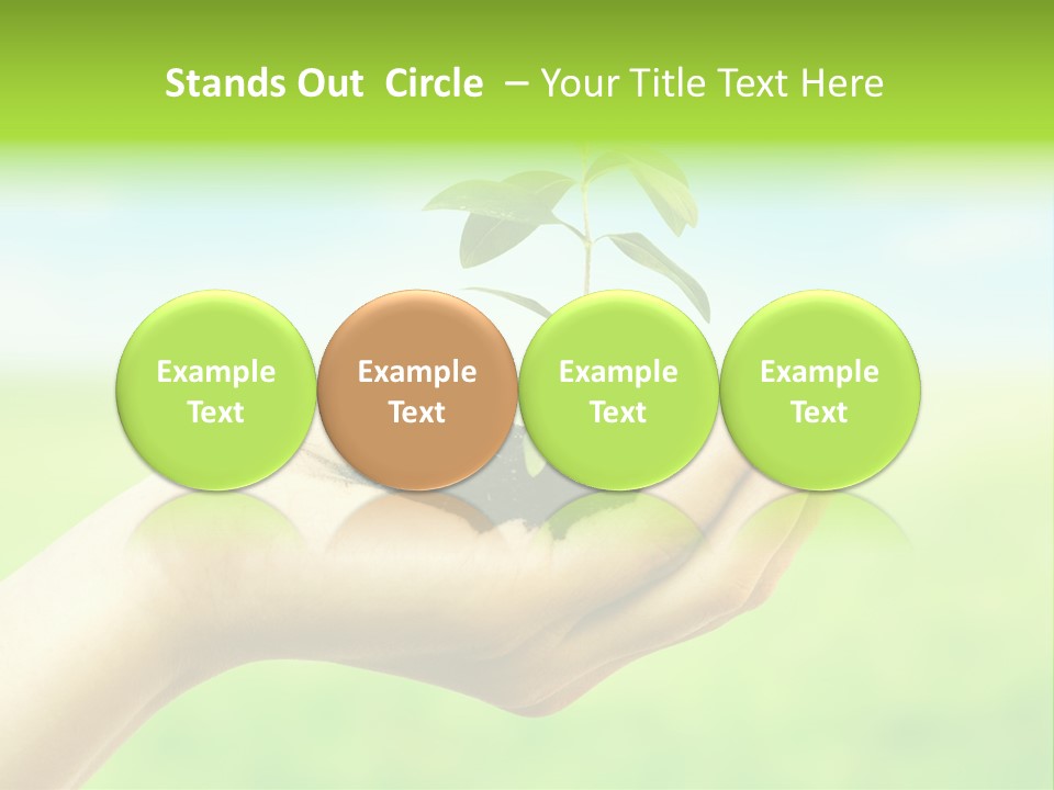 Hope Creative Grass PowerPoint Template