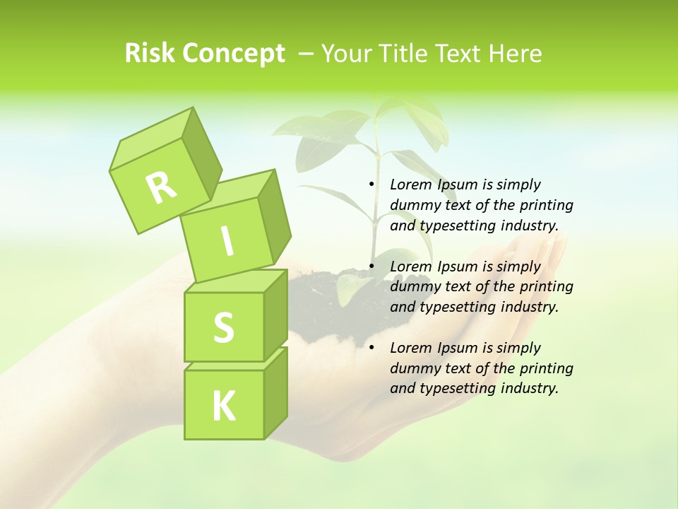 Hope Creative Grass PowerPoint Template