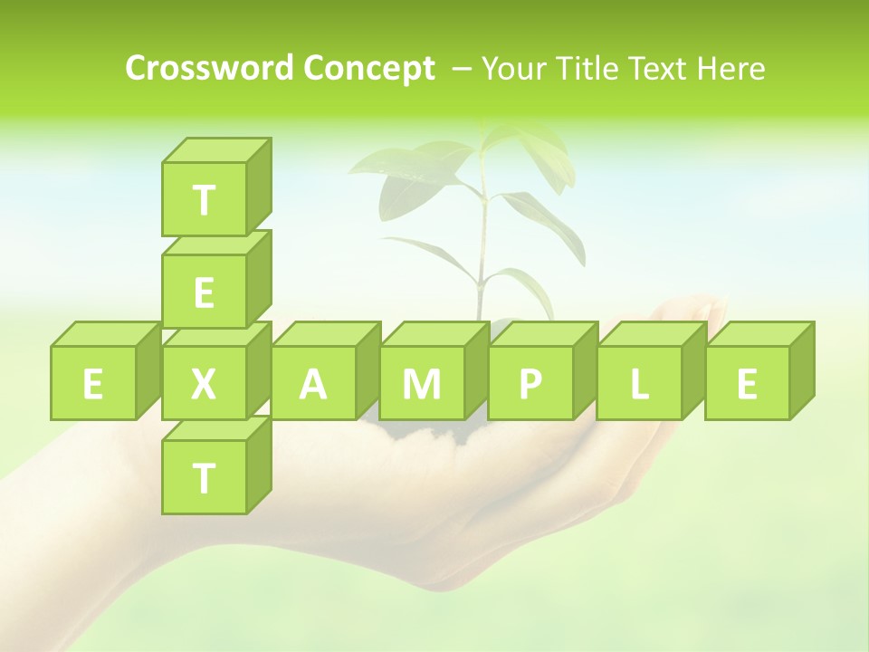 Hope Creative Grass PowerPoint Template