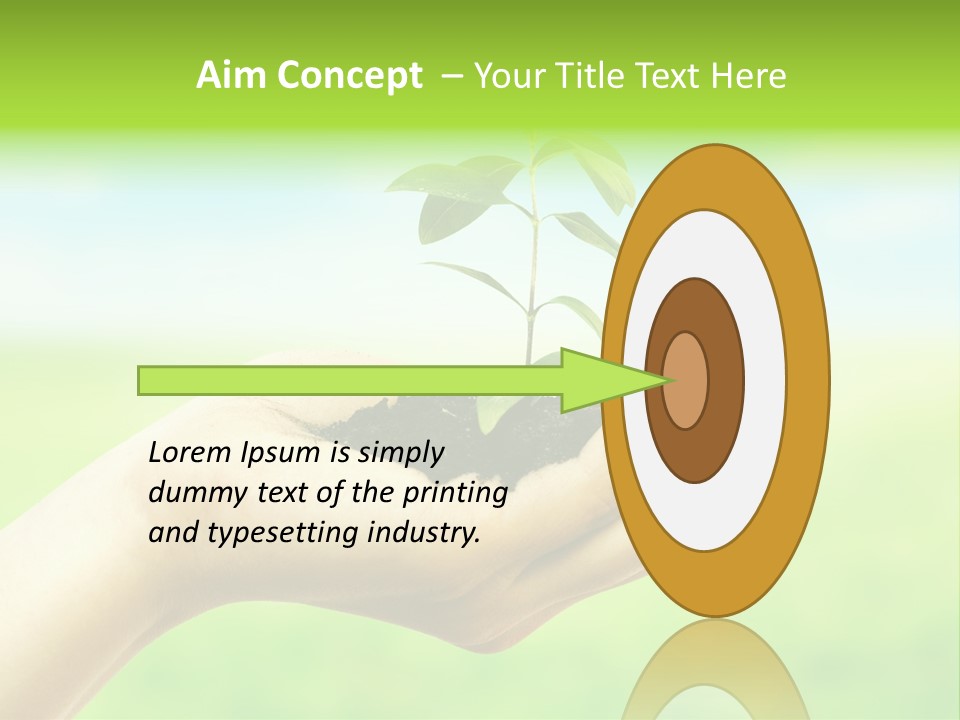 Hope Creative Grass PowerPoint Template