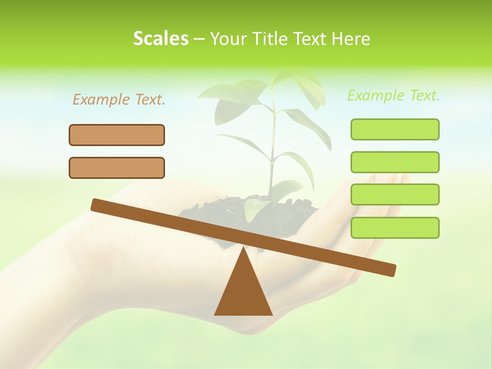Hope Creative Grass PowerPoint Template