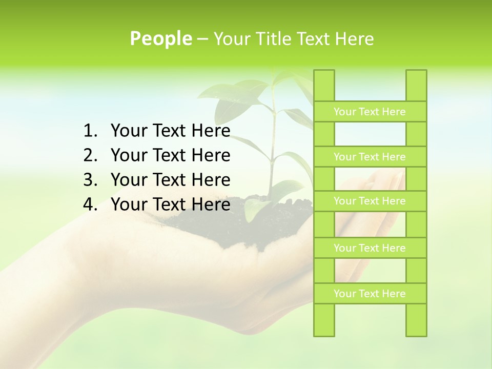 Hope Creative Grass PowerPoint Template