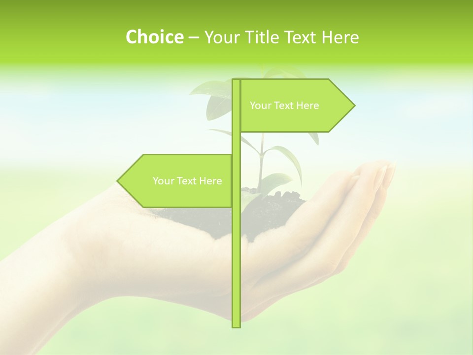 Hope Creative Grass PowerPoint Template