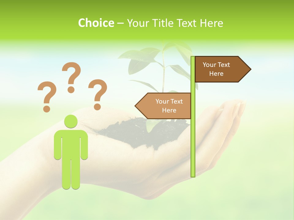 Hope Creative Grass PowerPoint Template