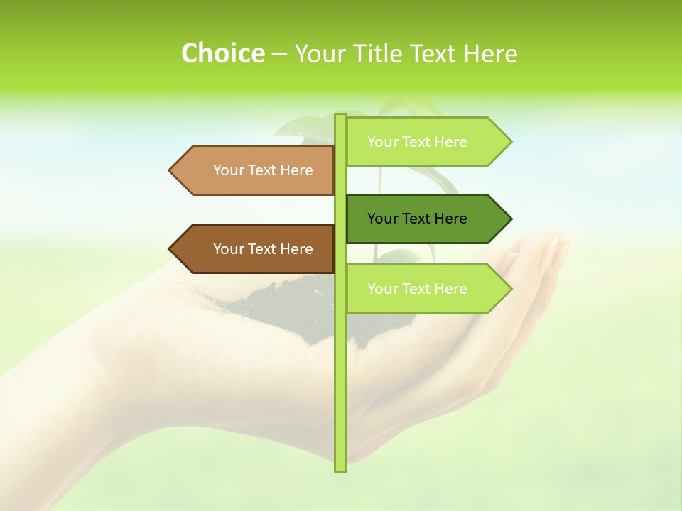 Hope Creative Grass PowerPoint Template
