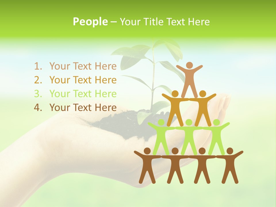 Hope Creative Grass PowerPoint Template
