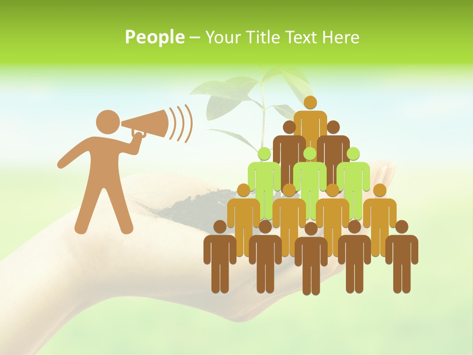 Hope Creative Grass PowerPoint Template