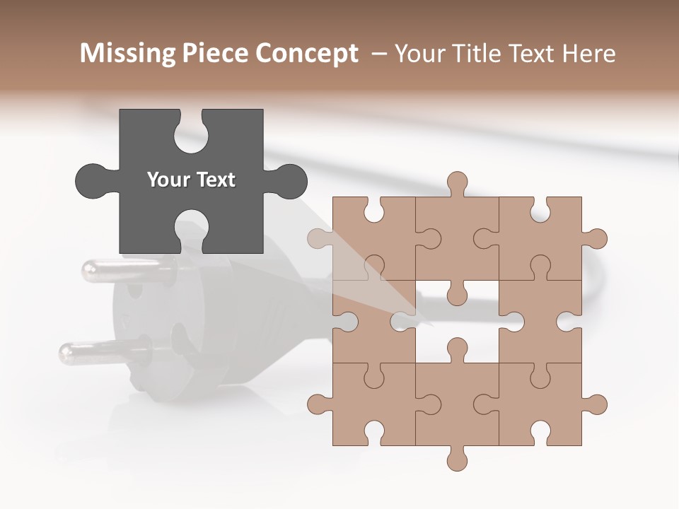 Cable Background Energy PowerPoint Template