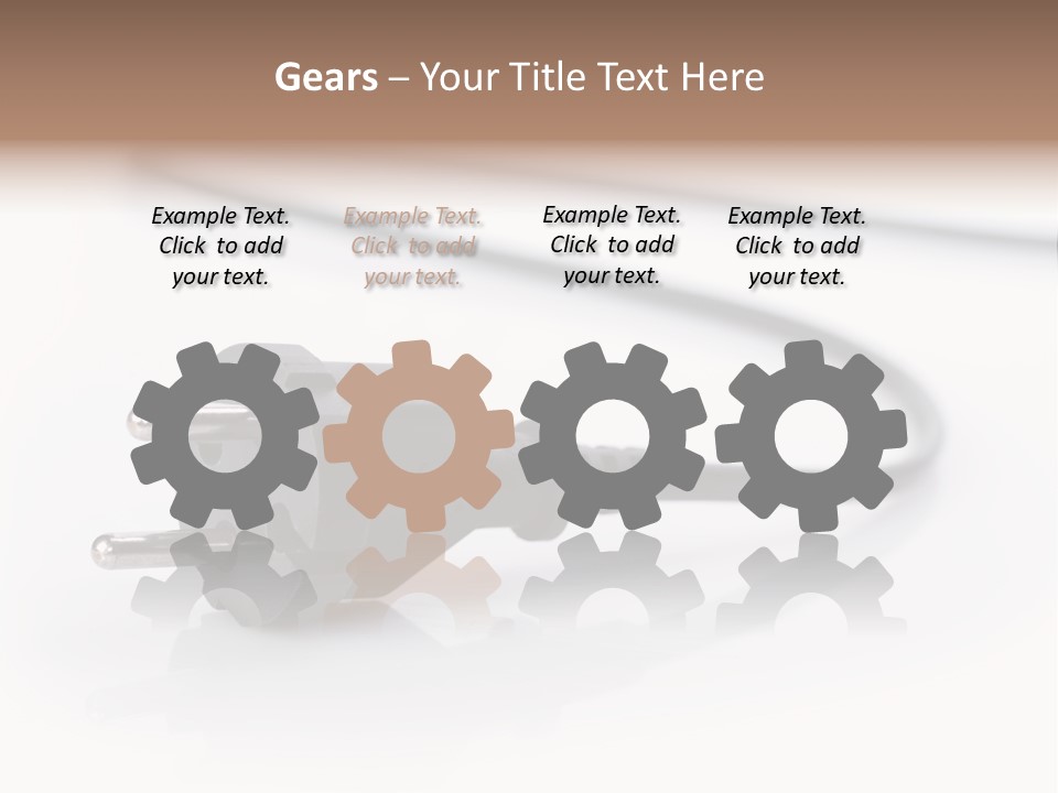 Cable Background Energy PowerPoint Template