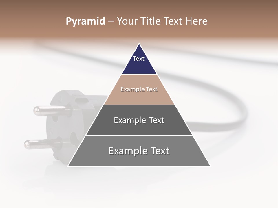 Cable Background Energy PowerPoint Template