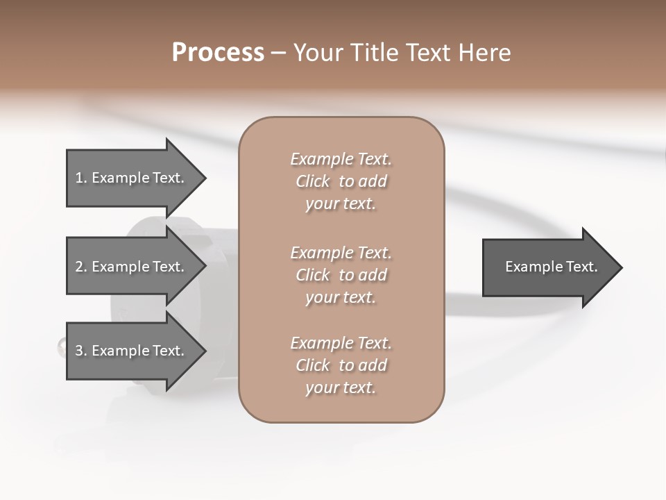 Cable Background Energy PowerPoint Template