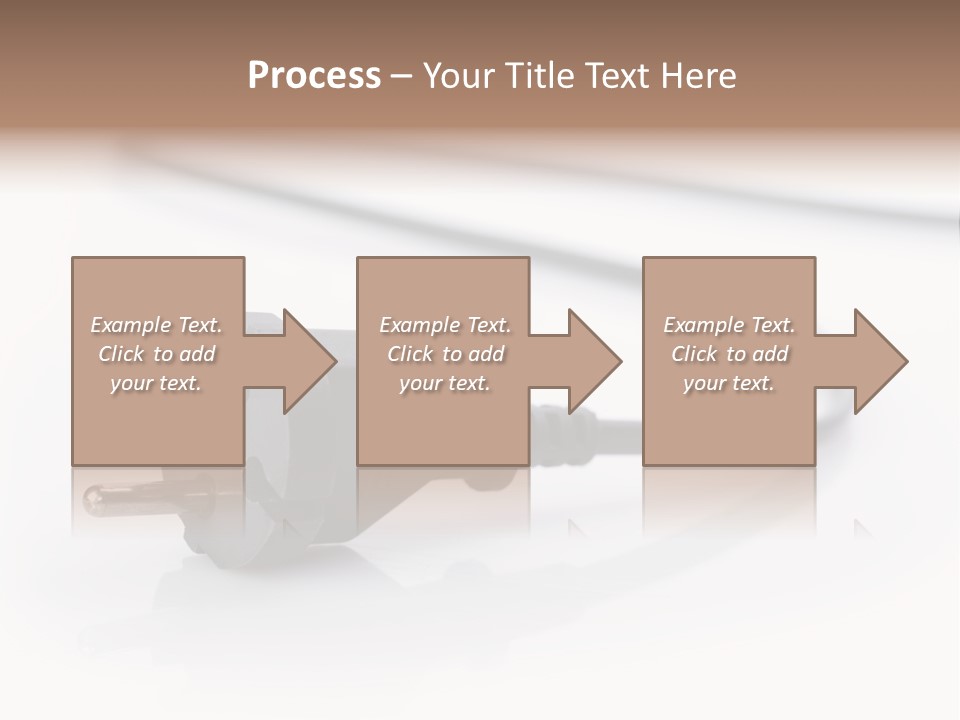 Cable Background Energy PowerPoint Template