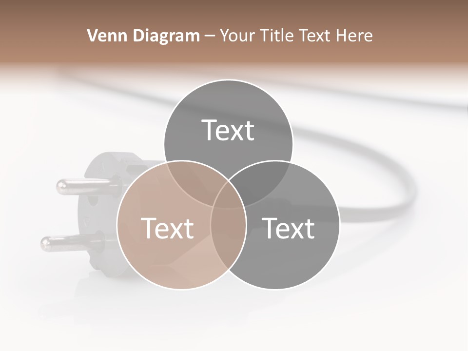 Cable Background Energy PowerPoint Template