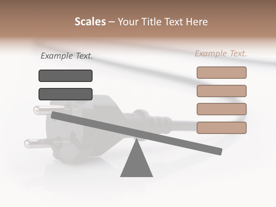 Cable Background Energy PowerPoint Template