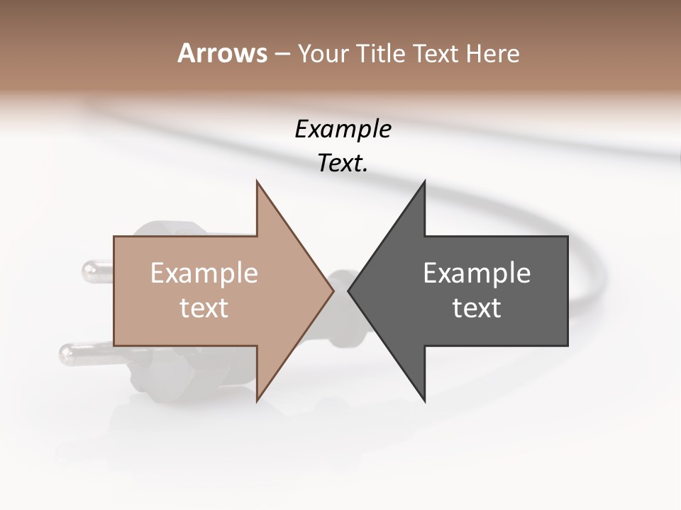 Cable Background Energy PowerPoint Template