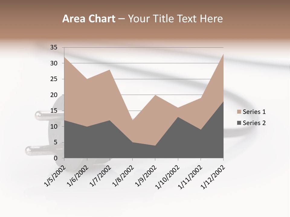 Cable Background Energy PowerPoint Template