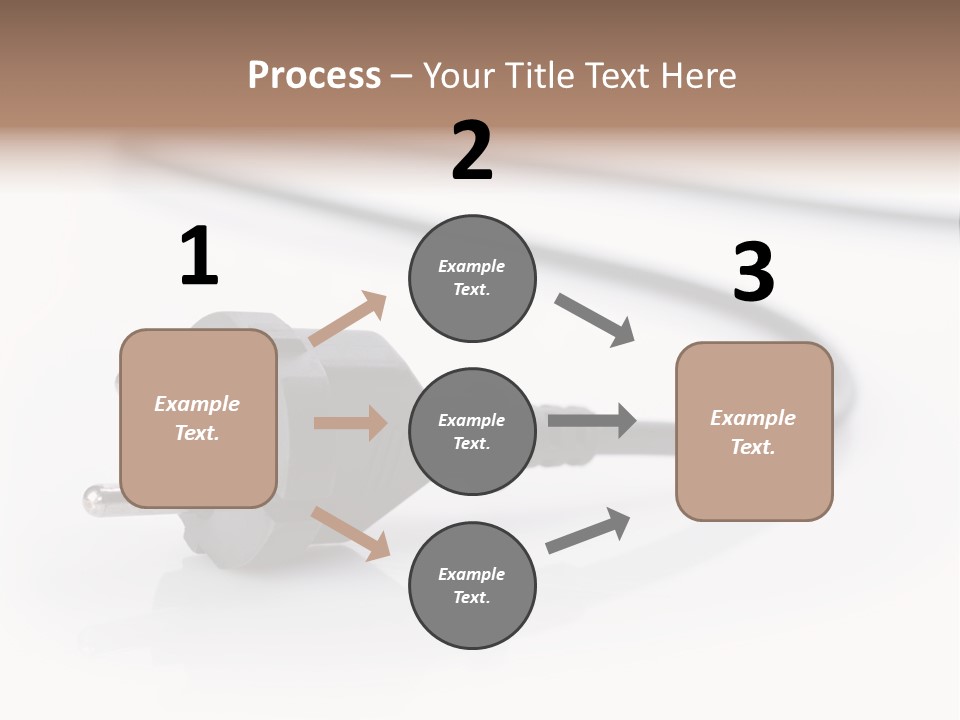 Cable Background Energy PowerPoint Template