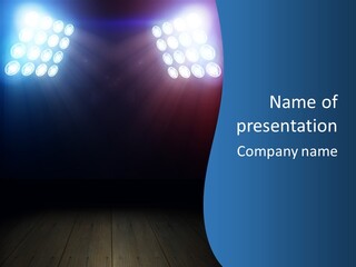 Entertainment Bright Modern PowerPoint Template