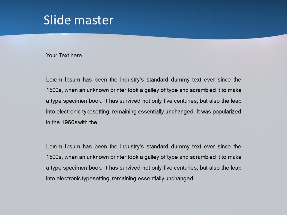 Entertainment Bright Modern PowerPoint Template