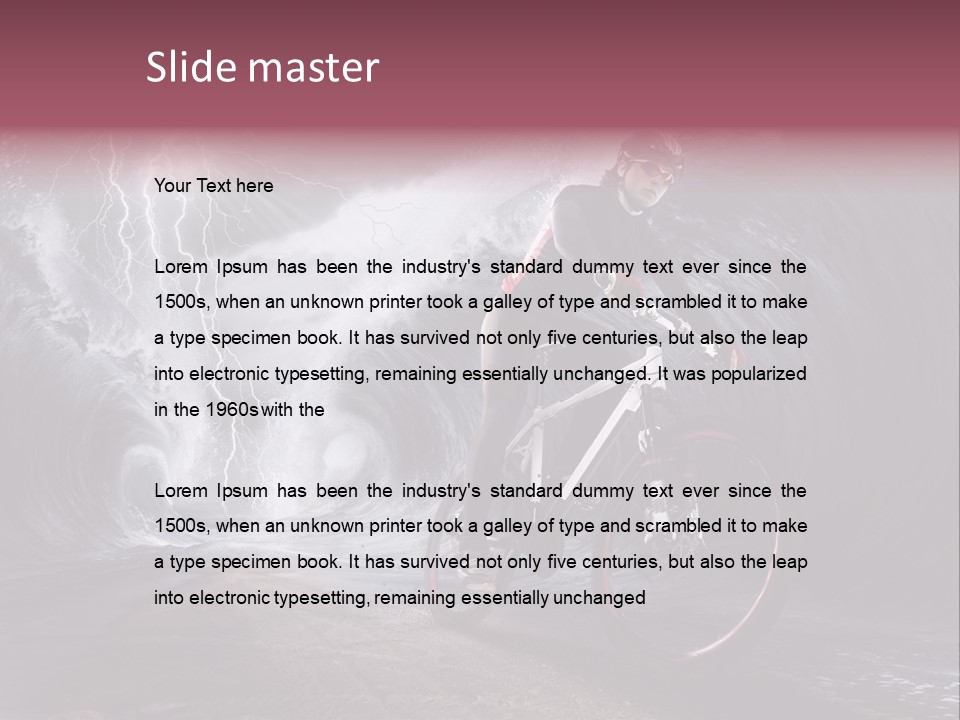 Trip Outdoor Helmet PowerPoint Template