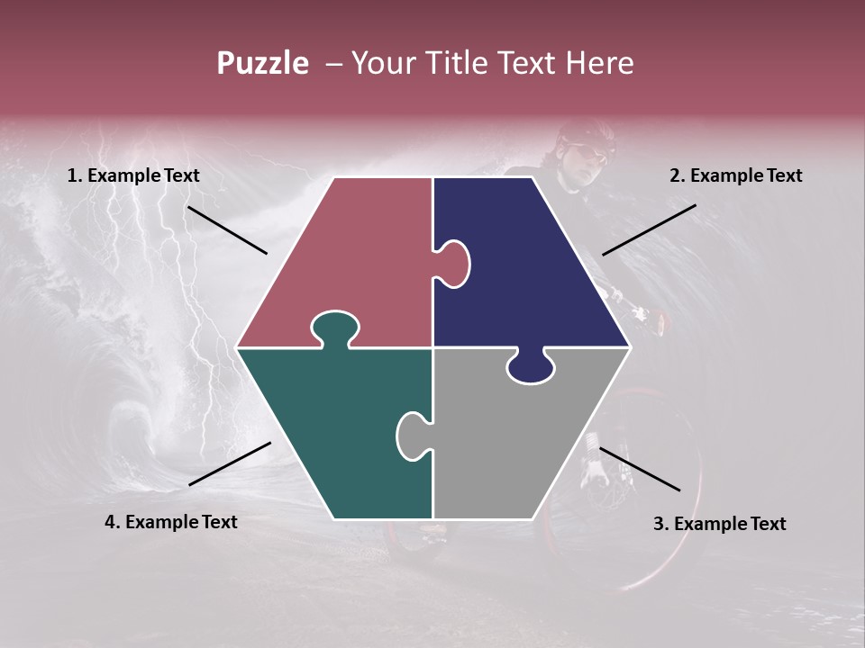 Trip Outdoor Helmet PowerPoint Template