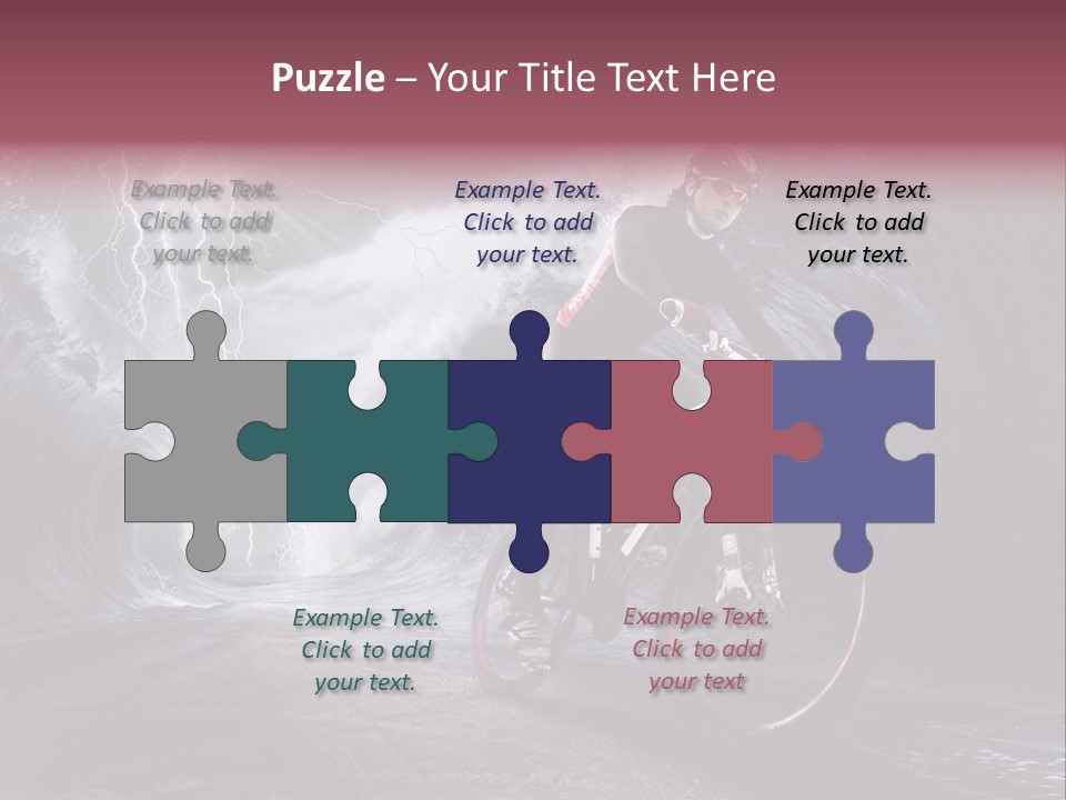 Trip Outdoor Helmet PowerPoint Template