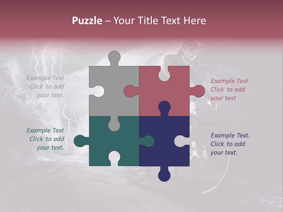 Trip Outdoor Helmet PowerPoint Template