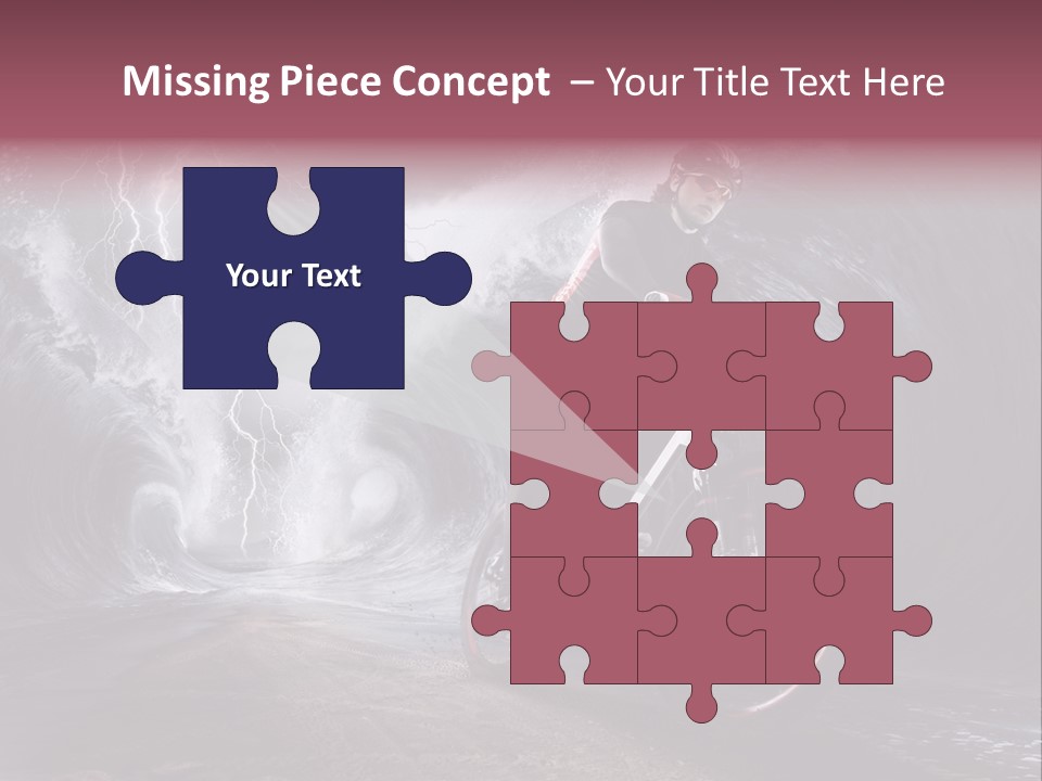 Trip Outdoor Helmet PowerPoint Template