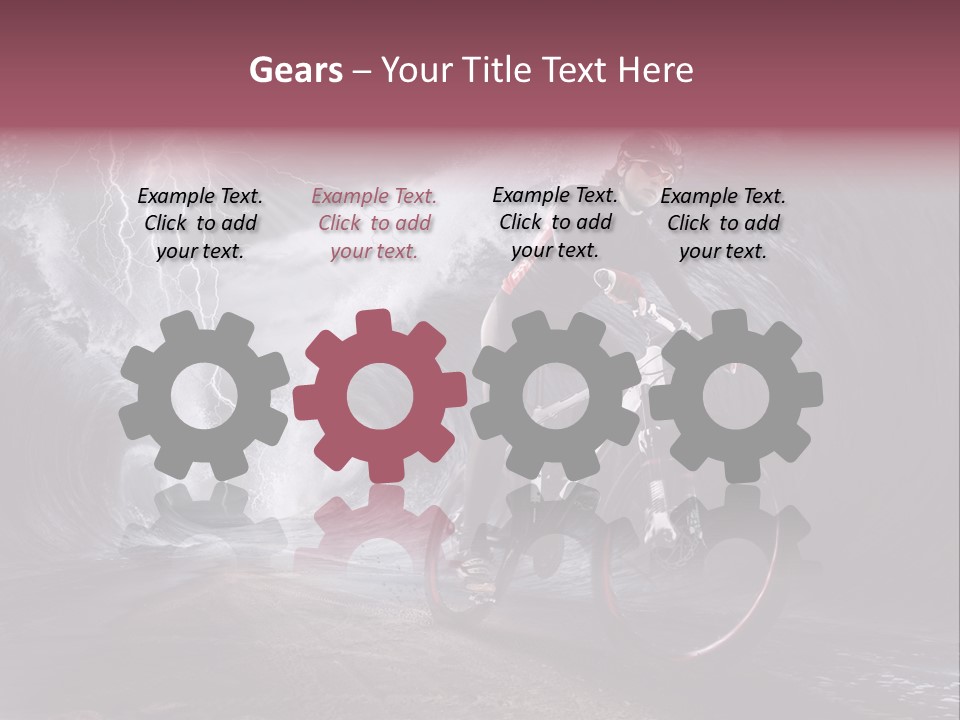 Trip Outdoor Helmet PowerPoint Template