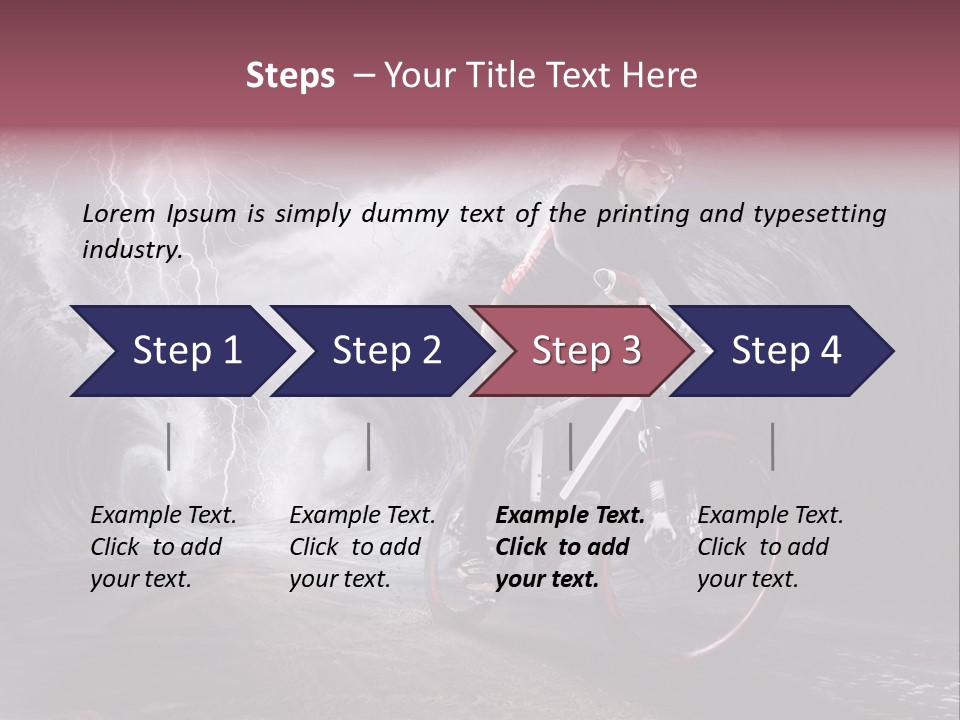 Trip Outdoor Helmet PowerPoint Template