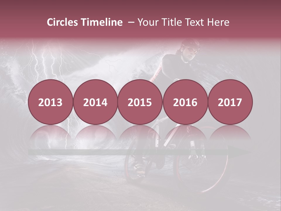 Trip Outdoor Helmet PowerPoint Template