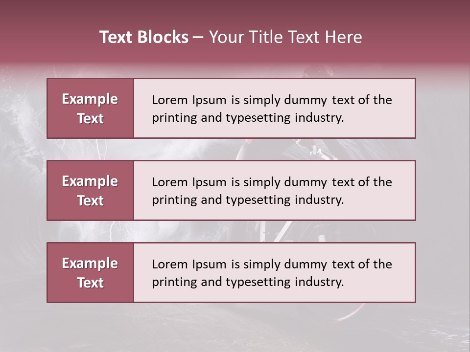 Trip Outdoor Helmet PowerPoint Template
