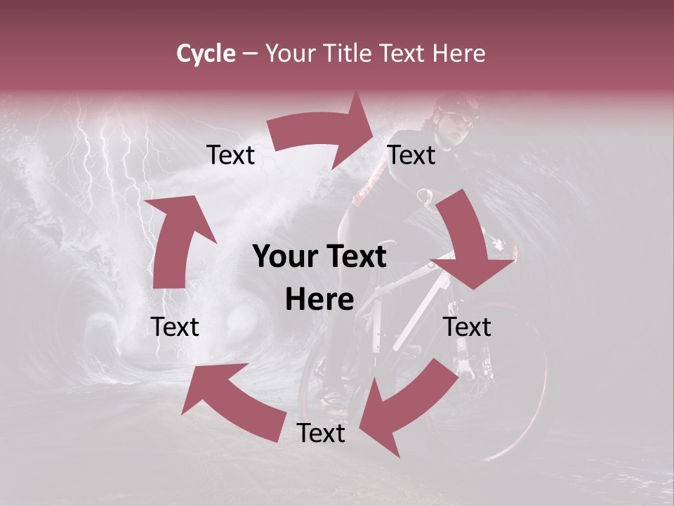 Trip Outdoor Helmet PowerPoint Template