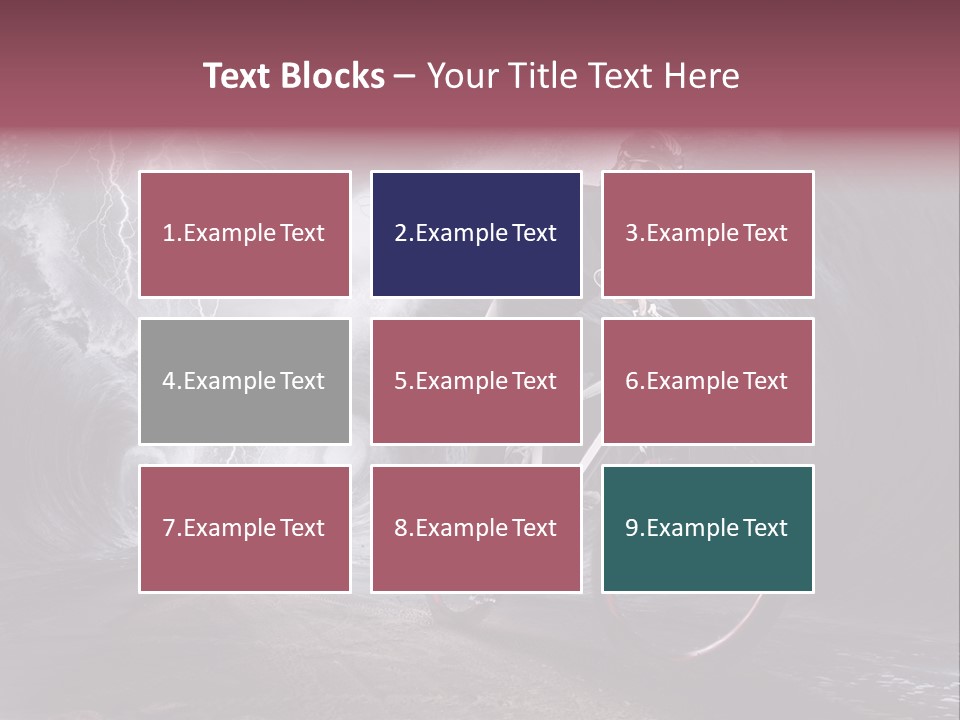 Trip Outdoor Helmet PowerPoint Template